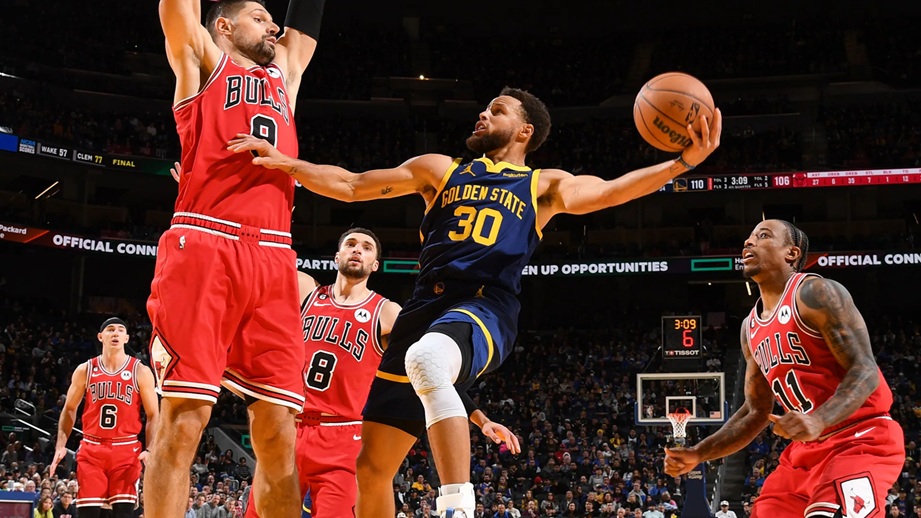 golden state warriors vs chicago bulls match player stats