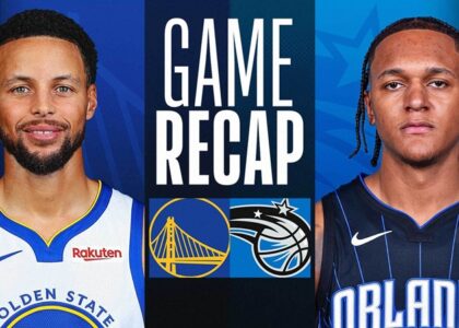 golden state warriors vs orlando magic match player stats